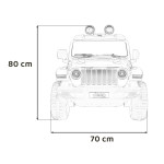 Elektrické autíčko Jeep Wrangler Rubicon 4x45W - ružové